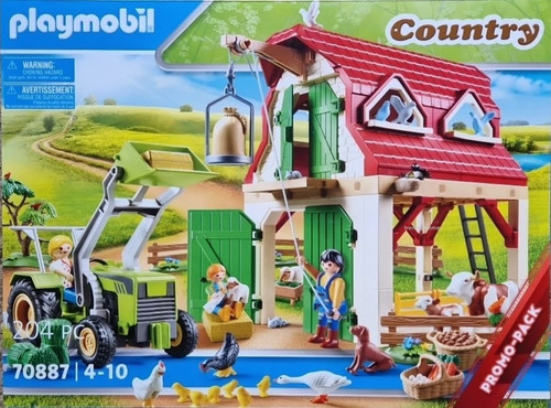 Playmobil 70887 bauernhof - bauernhof, mit