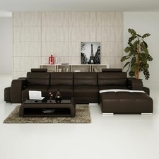 LEDERSOFA ECKSOFA COUCH