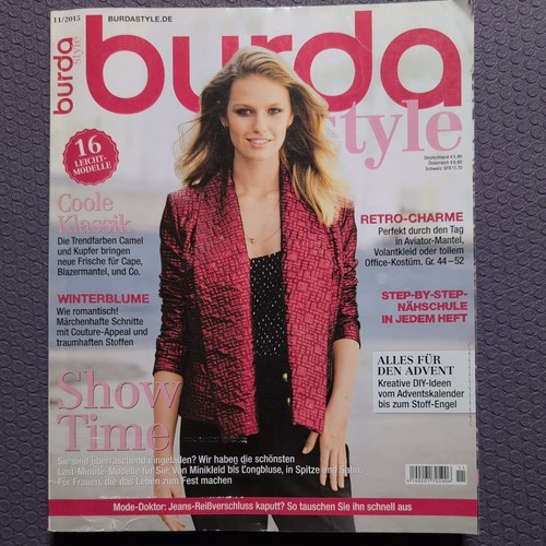 Burda style 2015 nähen - burda, 11/2015