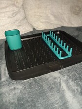 Tupperware Recycline Dish Caddy multifunktionale Abtropfkorb Geschirrabtropfer
