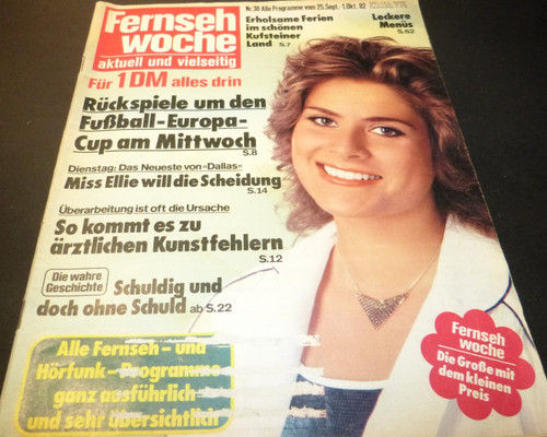 Fernsehwoche 1982 kate - fernsehwoche, nr.38/1982
