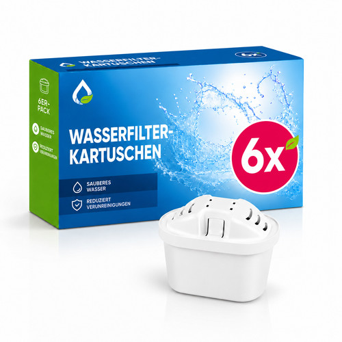6er pack waterfilter - pack,