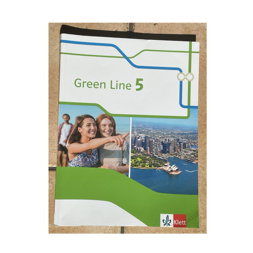 Klett green line englisch - green,