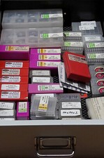 1 Schublade voller HW (HM) Wendeplatten WPL Ersatzschneiden für Fräsköpfe Fräser