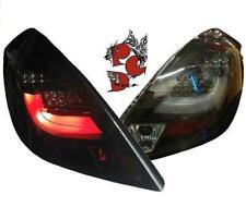 SCHWARZE LED RÜCKLEUCHTEN mit LED-BLINKER FÜR OPEL CORSA D 06-14 3-TÜRER RAUCH