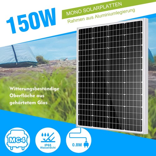 150w solarmodul solarpanel - solarpanel, 12v