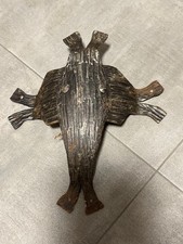 2 Stk. Wandleuchten aus echtem Schmiedeeisen, Unikate