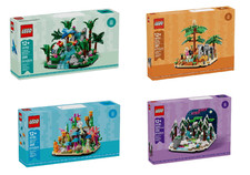 LEGO Diorama alle 4 Sets