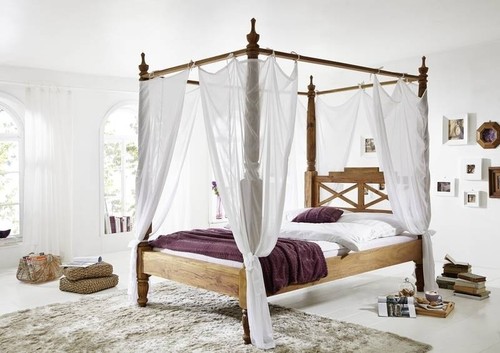 Traumhaftes luxus himmelbett - luxus,