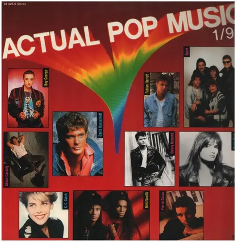Actual pop music gatefold - music,
