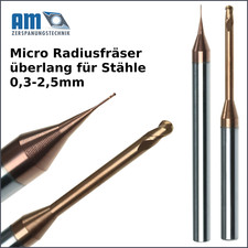 Mini Radiusfräser VHM-TiSiN