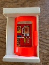 Fisher Price Vintage☎️Telefonhäuschen☎️70er☎️rar