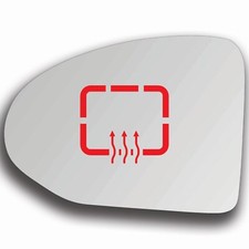 Spiegelglas Links Beheizbar