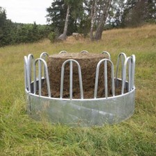 Rundraufe Ringraufe Heuraufe mit Rohrbügeln 12 Plätze für Pferde 230 cm KELLFRI