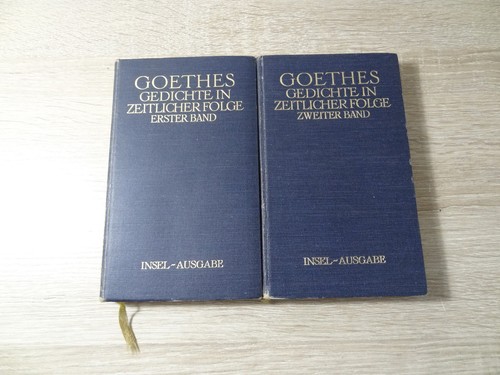 Goethes gedichte zeitlicher - goethes,