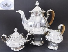 Rosenthal Pompadour Service um 1930 Feinsilber Silberauflage 1000/1000 Rarität