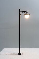 5 LED Lampen Laternen Rundkopf Metall H0  mit Widerständen für 12 Volt