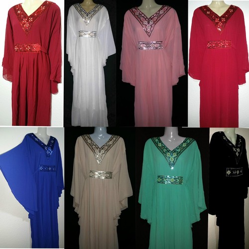 Maxikleid kaftan kimono abaya - kaftan,