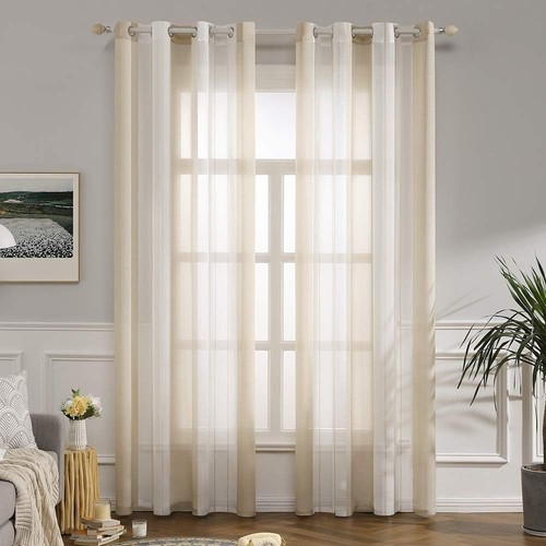 Gardinen 2er set transparent - gardinen,