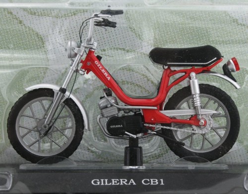 Gilera cb1 red atlas - red, 1:18
