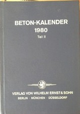 Beton-Kalender 1980.  Teil II