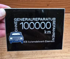 Original Plakette Abzeichen Wartburg 353 VEB Automobilwerk Eisenach AWE.