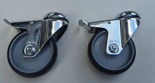 Rolle Rad mit Bremse 2 Stck für Patientenlifter aks foldy