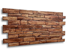 13,8qm/30 Stück 3D PVC FLIESEN Wandpaneele Wandverkleidung PVC-Verkleidung Stein