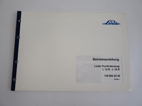 Linde l12r l16r gabelstapler - linde,