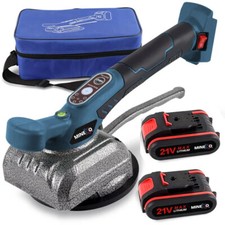 150KG Fliesenrüttler Akku Tile Vibrator Fliesenvibrator mit 2x 21V 1.5mAh Akku