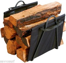 Holzträger und holzkorb - und,