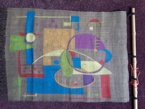 Bauhaus wandbehang mit - wandbehang,