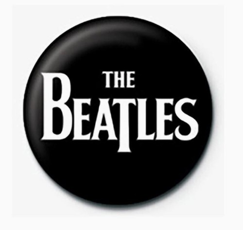 Beatles ansteck pin logo - beatles,