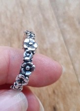 Trollbeads Schleierkraut Ring 54 Retired 