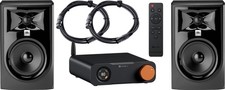 JBL 305P MKII / Fosi ZD3 HDMI Studiomonitor HiFi Set Monitor Stereo Lautsprecher