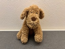 TCM Tchibo Hund ❤️ Cuddly Dog sitzend braun Kuscheltier Stofftier Plüsch ca 27cm