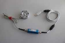 Induk 721 2kN Elektrischer Kraftaufnehmer Electrical Force Transducer + LCV-USB