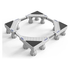 DEWEL 12 Füße Kühlschranksockel, Podest/ Erhöhung für waschmaschine u.  trockner