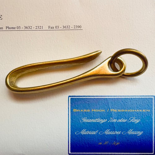 Brass hook massiver - hook,