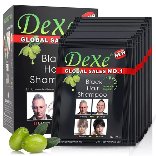 20x 25ml dexe black hair - black,