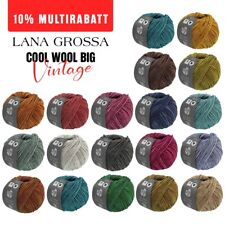 50g Cool Wool Big VINTAGE | Lana Grossa | 120m | 100% Merino | Stricken, häkeln
