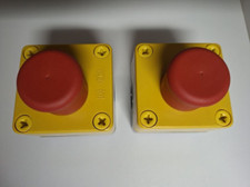2 Stück Klöckner Moeller Command-System Not-Aus-Taste RPV/KC/I 032 IP-65