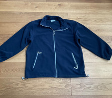 Fleece Jacke Damen, Dunkelblau, Größe 44,  FIRST B, 1st B, Fleecejacke, Blau