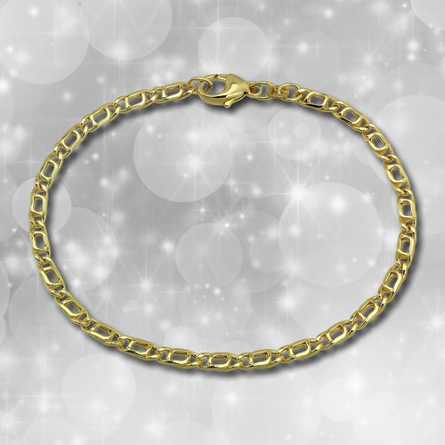 Armband 19cm 333er gelbgold - 333er,