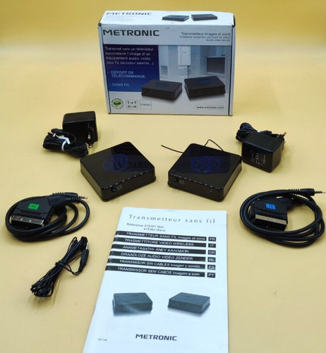 Metronic wireless scart audio - metronic,
