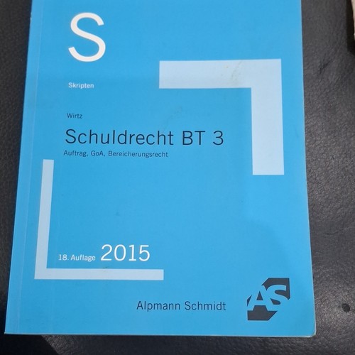 Alpmann schmidt skripten wirtz - alpmann,