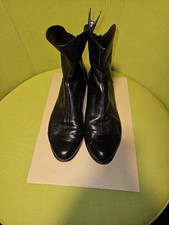 Stiefeletten Gr 38 Leder