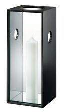 Hochwertiges ENGELS Kerzen XXL WINDLICHT Laterne MARLEEN verspiegelt BLACK 60 cm