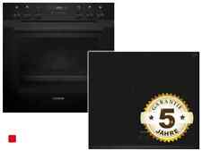 Siemens EQ522IAAB Set Einbauherd HE217GBB4 + Induktionskochfeld EI631CFB1E