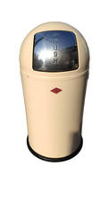 Abfalleimer WESCO PUSHBOY mandel BHT 40.20x77x40.20 cm beige Mülleimer